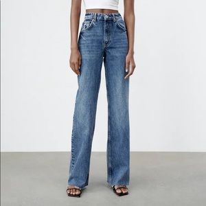 Zara Wide Leg Jeans NWT
